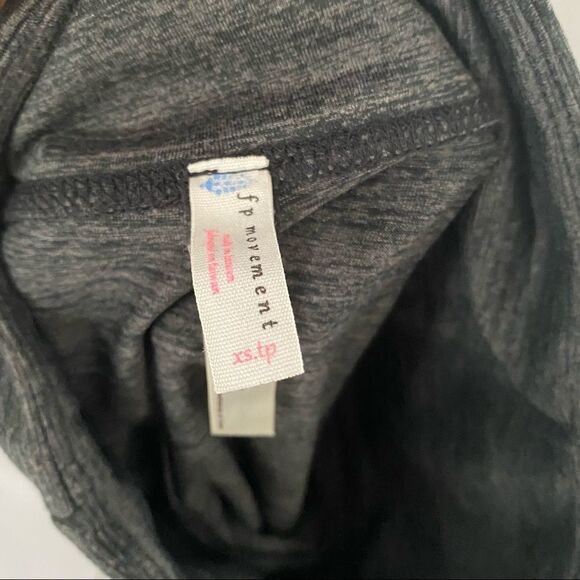 FP Movement Women’s High Rise Caged Ankle Leggings Gray XS - Picture 4 of 4